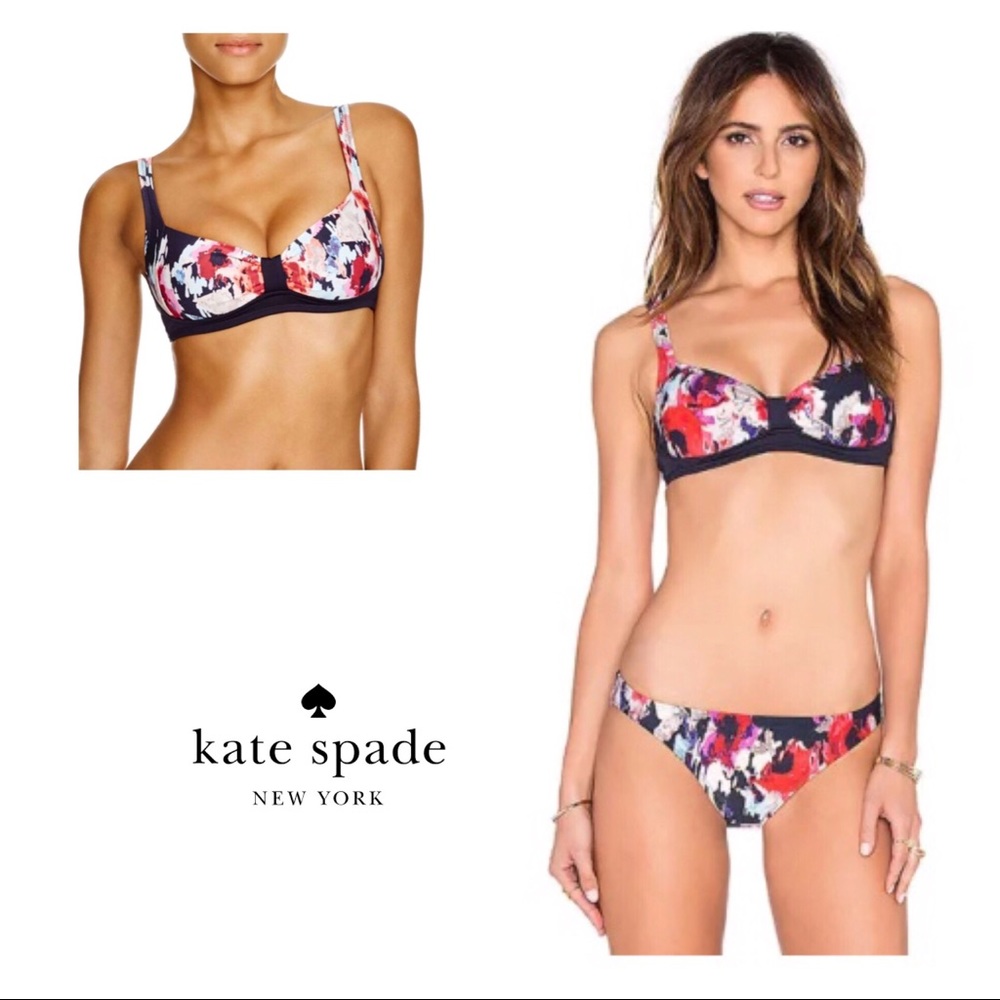NWT Kate Spade Colombe D'or Bikini Top & Bottoms